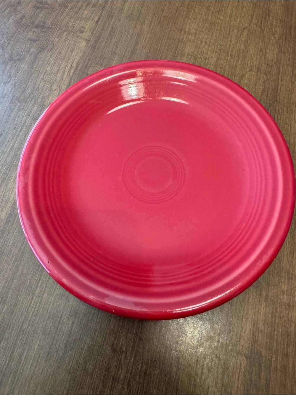 Fiesta 7 inch Scarlet red lunch plate